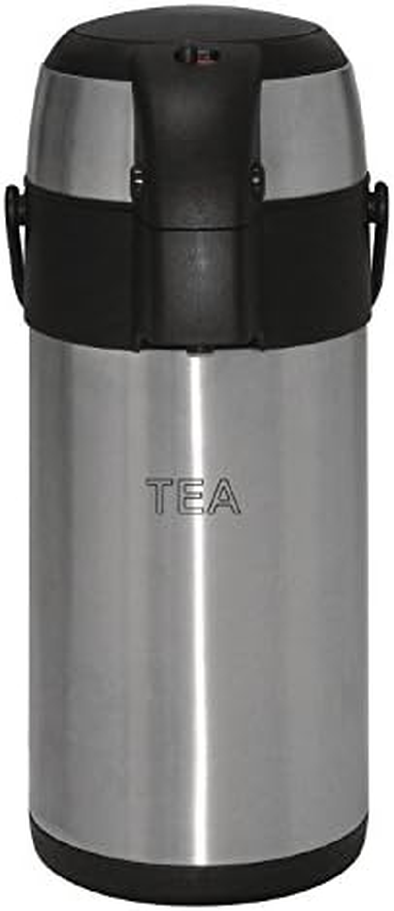 Olympia DP127 Pump Action Stainless Steel Double Wall Airpot, 3 Litre Capacity image number 1