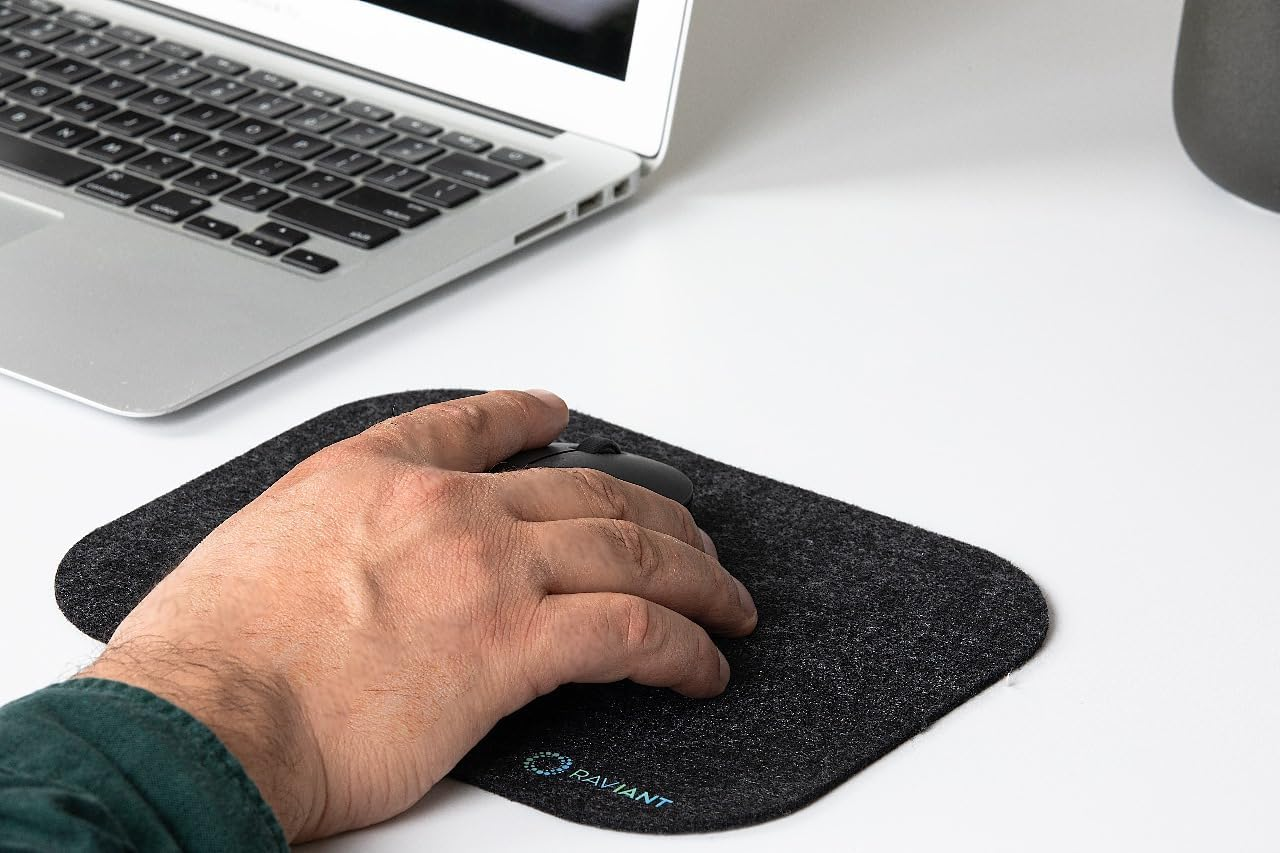 [100% Australian Owned] Raviant Mouse Pad (Pack of 2)- Gaming Mouse Pad, Mouse Mat with Non-Slip Mechanism, Office Supplies, Computer Desk Mat with 9 X 7.9Inch image number 4