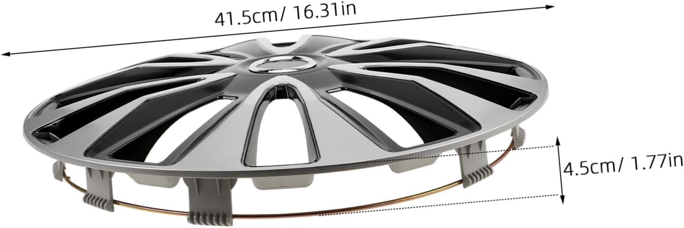 CIYODO Wheel Hub Covers Durable Automotive Wheel Caps for Enhanced Elegant Design Reliable Performance Fits Standard Rims image number 2