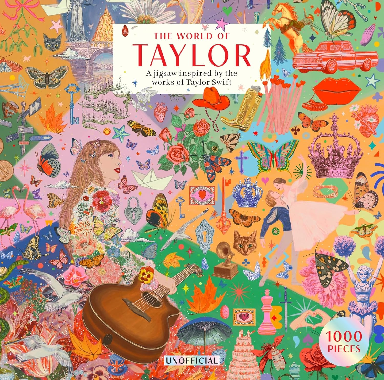 The World of Taylor an Unofficial 1000-Piece Jigsaw Puzzle: Inspired by the Works of Taylor Swift (1) image number 2
