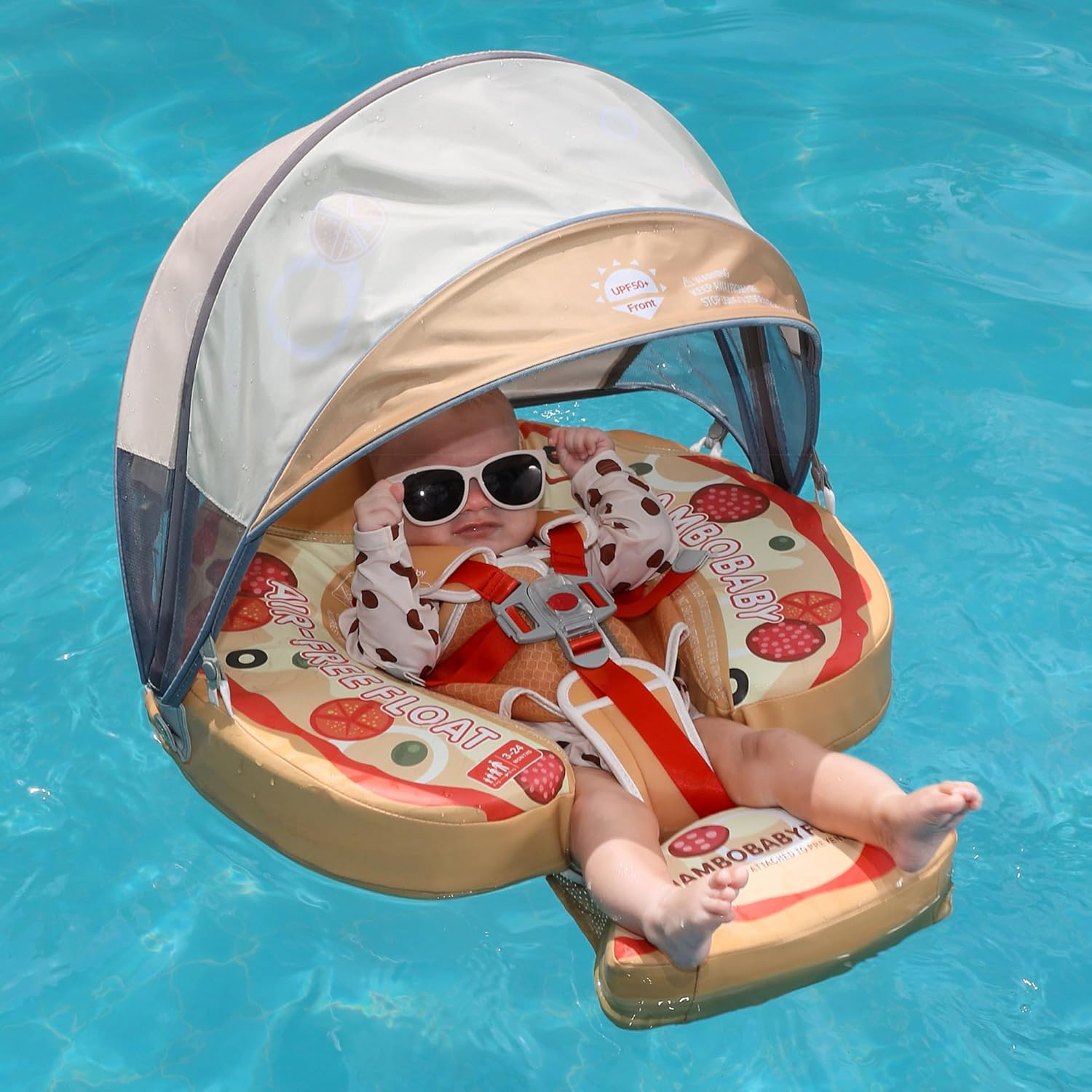 Upgrade Mambobaby Float for Infant Waist Swimming Ring Swim Trainer Life Vest Non-Inflatable Floats Toys with Adjustable Safety Strap image number 2