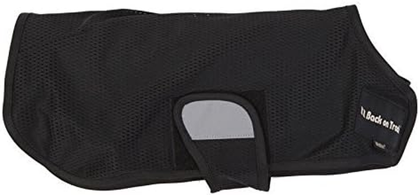 BACK on TRACK Hugo Net Dog Coat Black Size S image number 1