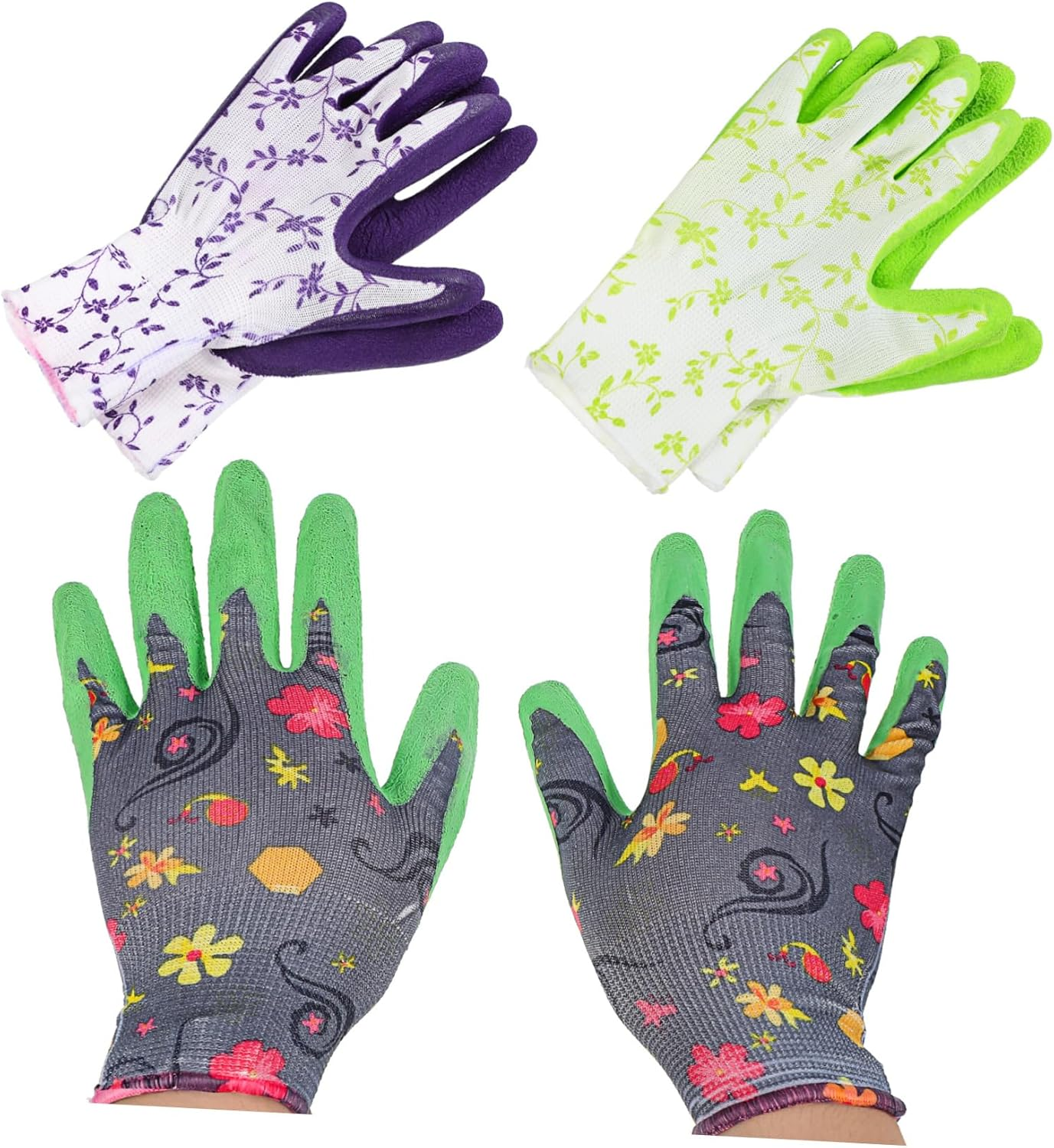 BESPORTBLE 9Pairs Gardening Gloves Work Gloves Men Women for Yardwork Construction Welding Comfortable for Outdoor Gardening