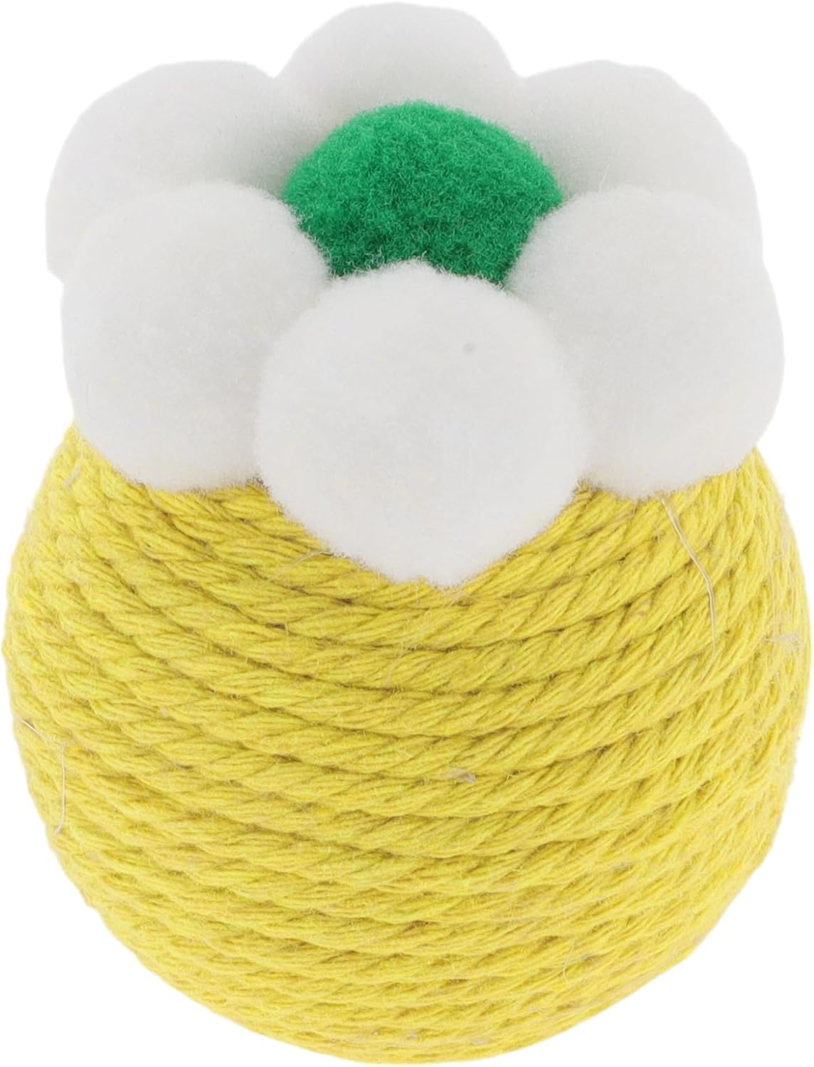 CAPASTEC Cat Playing Ball Interactive Cat Balls Indoor Yellow image number 6