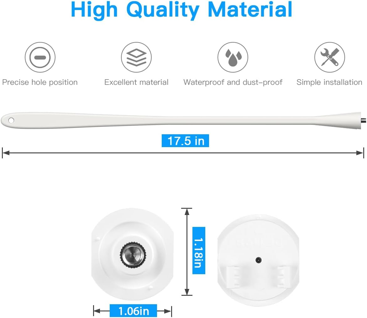 HOLACA Flexible Twist Mount Bracket for Vtech Vm5254,Vtech BM3350N Baby Monitor Camera