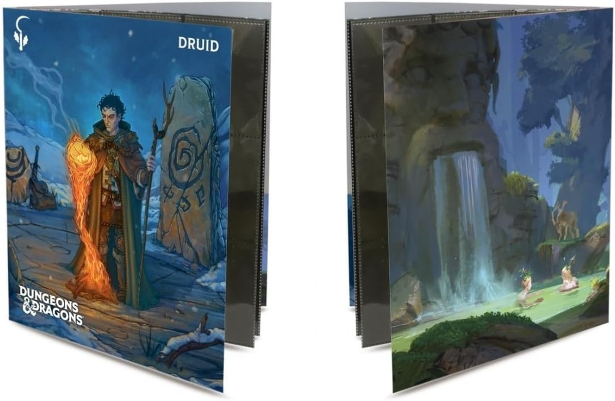Ultra Pro Druid Class Folio with Stickers for Dungeons & Dragons)