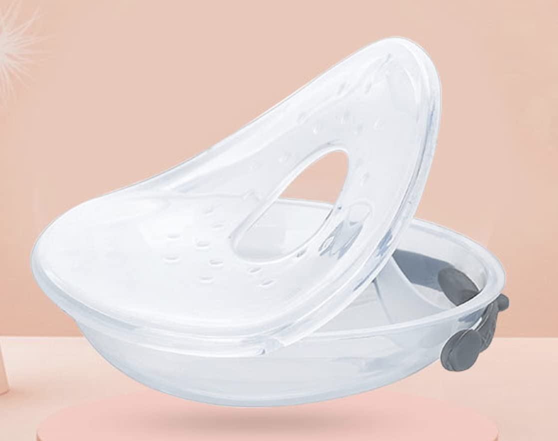 EONIAN CARE Leak-Proof Discreet Breast Milk Saver Collector, Clear image number 1