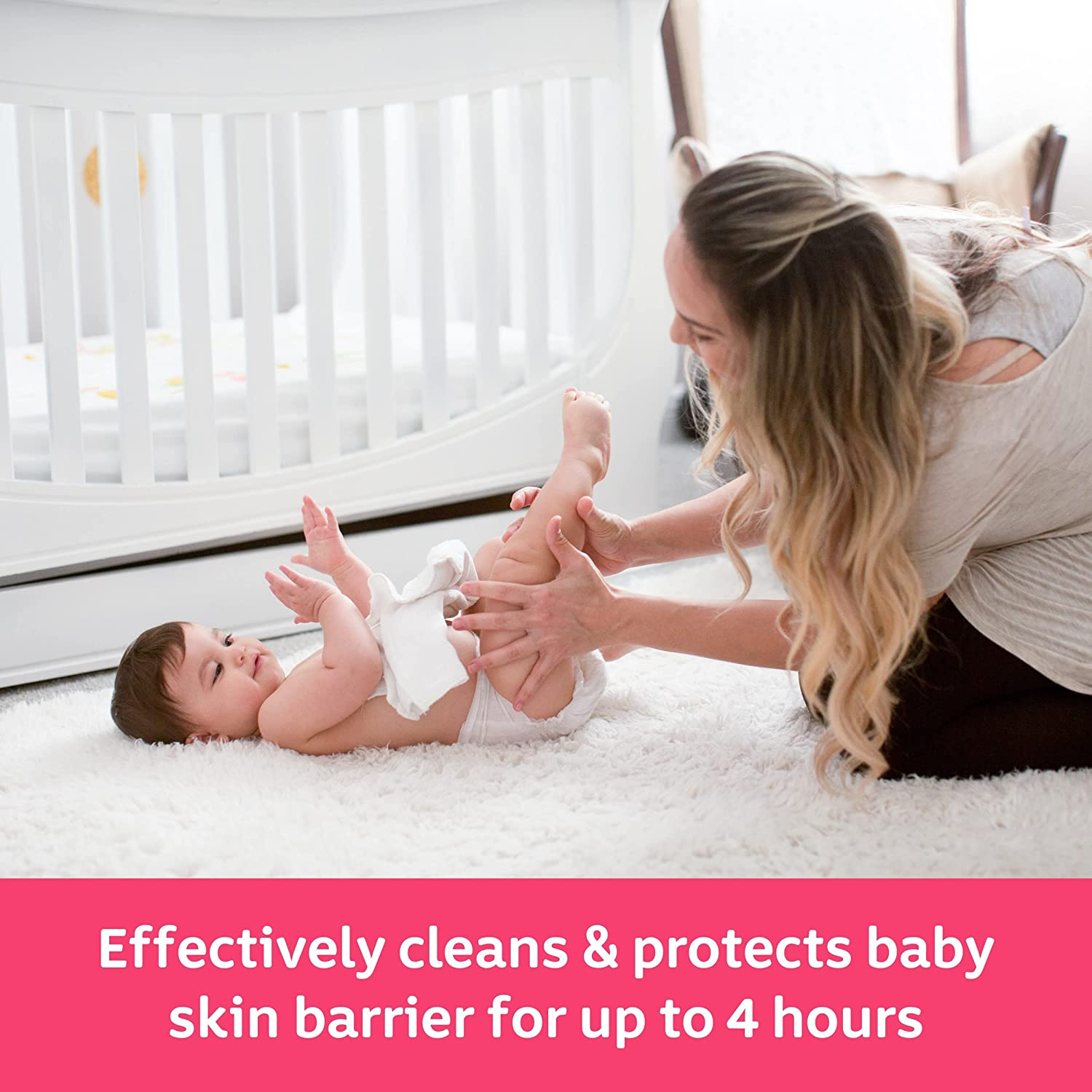 Johnson'S Baby Skincare Lightly Fragranced Baby Wipes 3 X 80 Pack