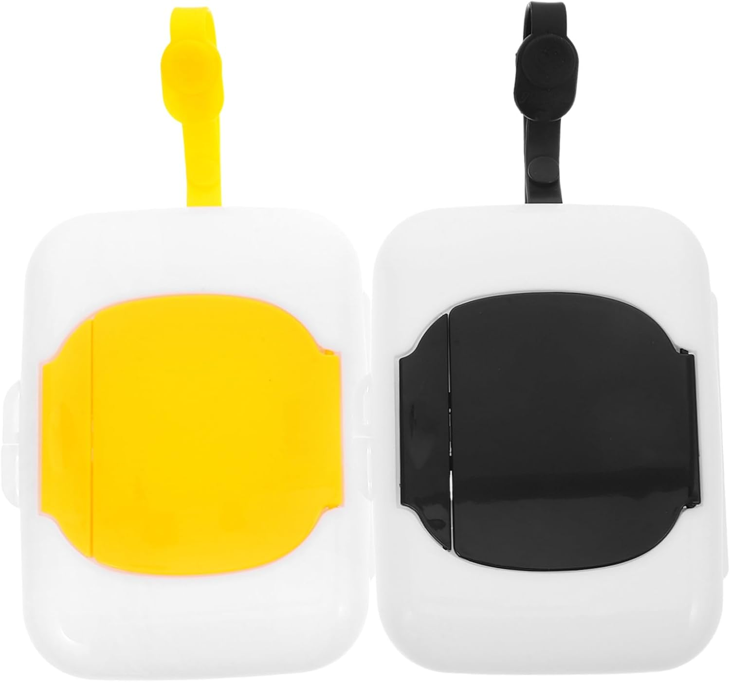 2Pcs Tissue Box Cover Wipes Container for Bathroom Napkin Holder for Bathroom image number 4