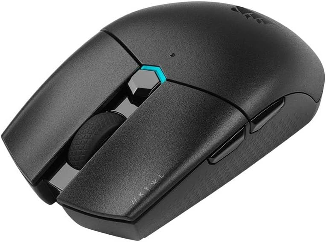 CORSAIR KATAR PRO WIRELESS Gaming Mouse (10,000 DPI Optical Sensor, Lightweight Symmetric Shape, Sub-1Ms Slipstream Wireless Technology, up to 135 Hours Battery Life, Six Programmable Buttons) Black image number 5