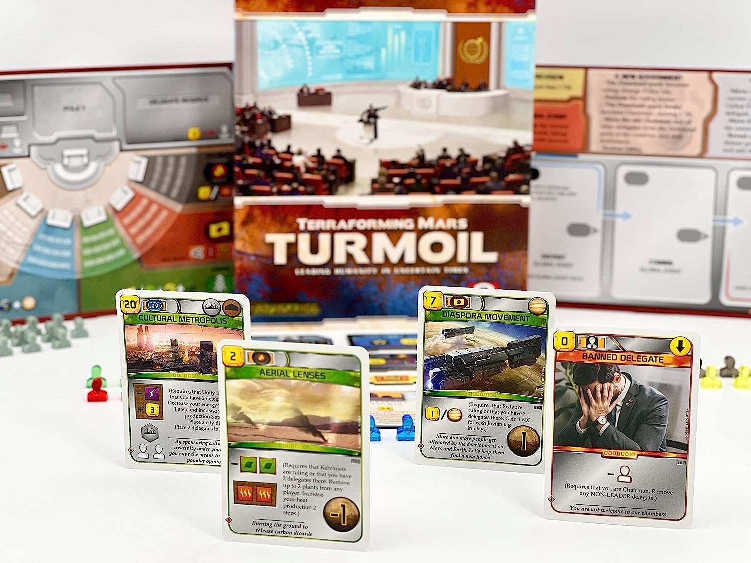 Stronghold Games Terraforming Mars Turmoil Expansion image number 4