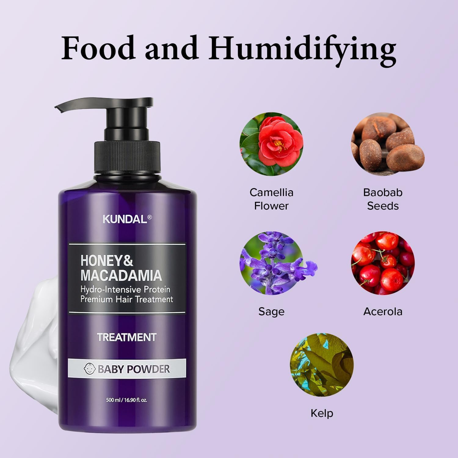 HONEY & MACADAMIA PROTEIN TREATMENT 500ML - CHERRY BLOSSOM image number 3