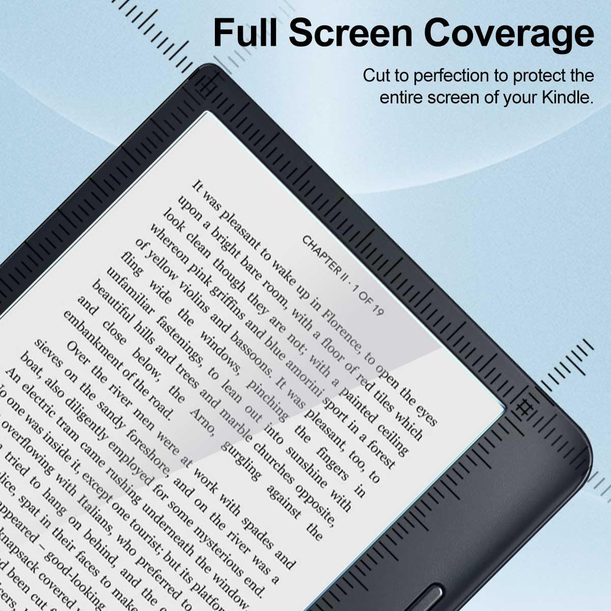 【2 Pack】T Tersely Screen Protector for Kobo Libra Colour, Premium Anti-Glare (Matte) PET Protective Film, Full-Coverage, Easy to Install image number 5