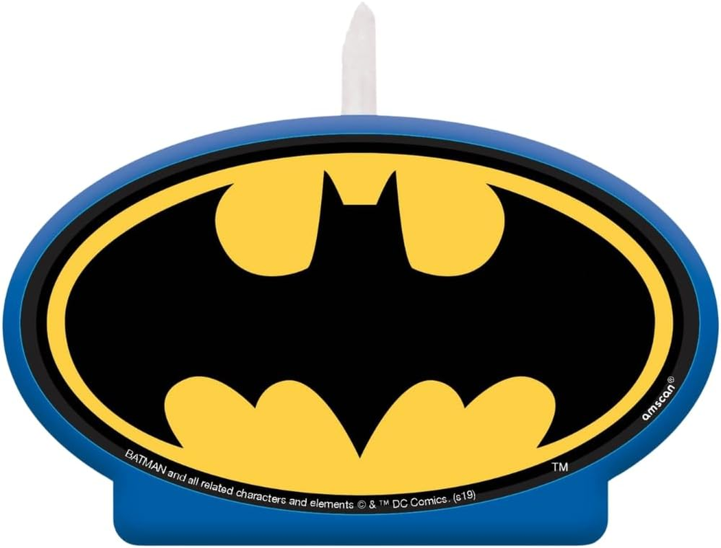 Amscan Batman Heroes Unite Candle image number 1
