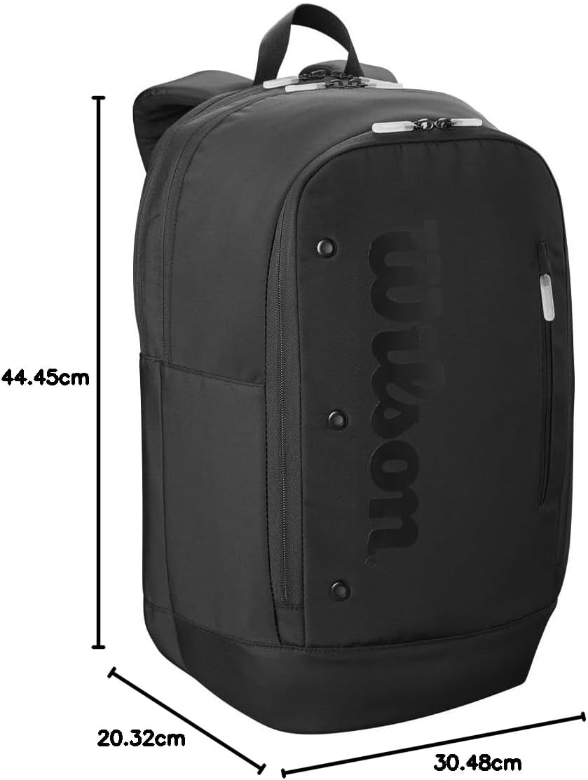 Wilson WR8029801001 Tennis Bag Noir Tour Backpack Black image number 4