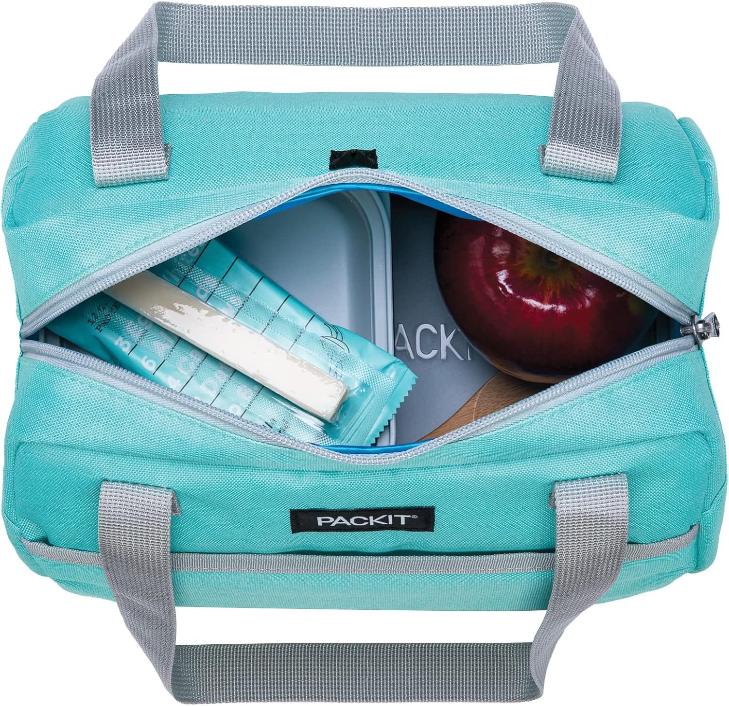 Packit Freezable Hampton Lunch Bag Cooler, Soft Mint image number 1