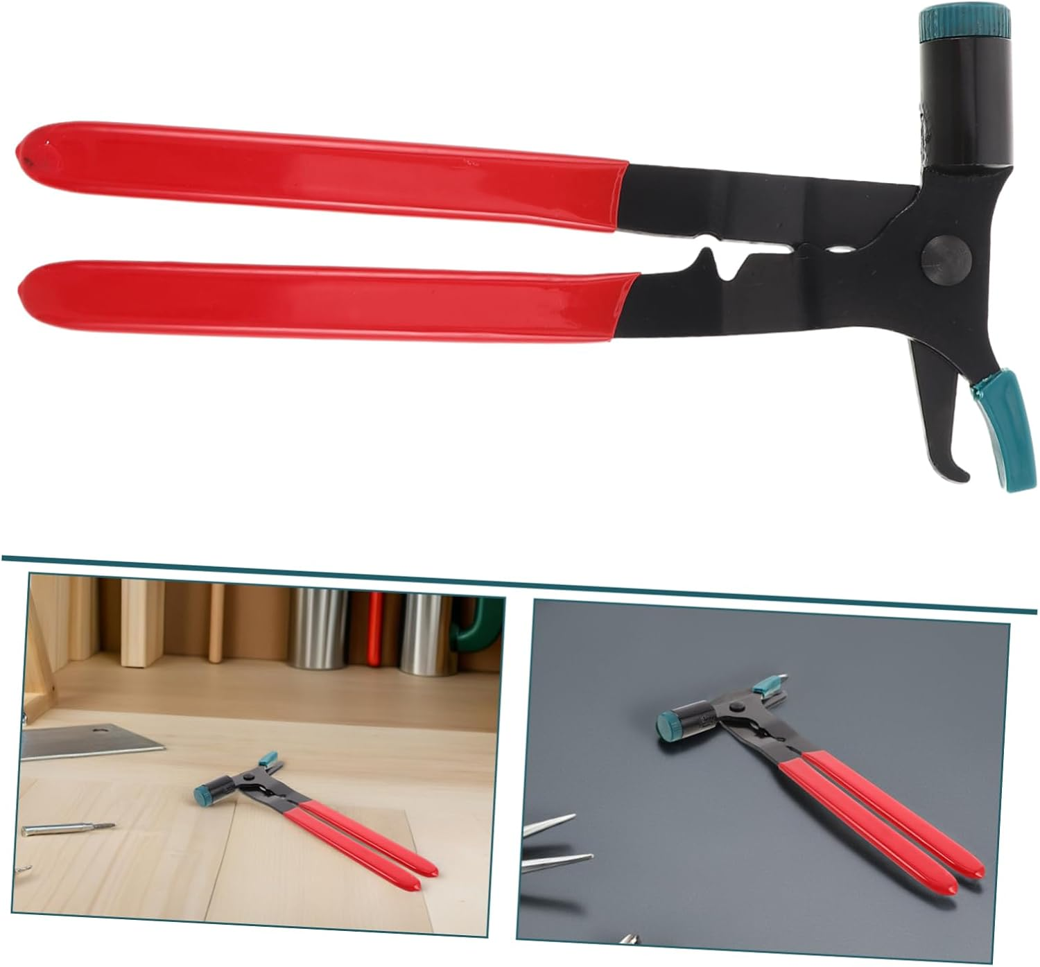 HIAKDOFT Portable Tire Balancer Tool with Durable Steel Wheel Weight Hammer and Precision Balancing Pliers for Car Tire Repair Efficient Automotive Wheel Weight Balancer for Home Garage And image number 6