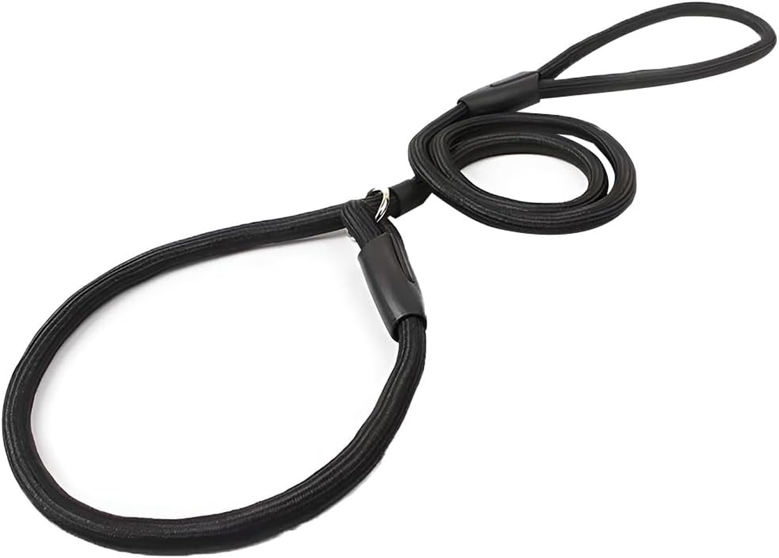 AIMALL Dog Training Correction Leash Lead Cesar Puppy Pets Millan Slip Nylon Rope - Durable Slip Rope Lead for Puppy and Pet Behavior Correction
