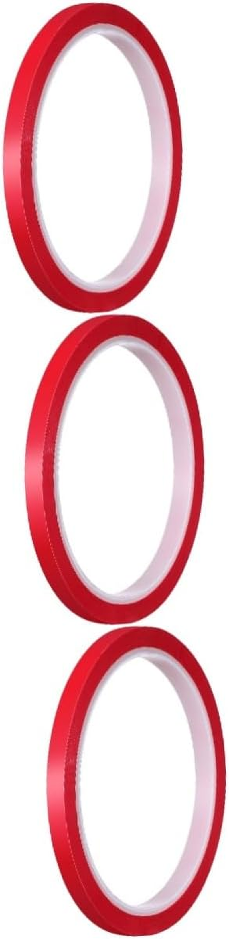 3Rolls Pinstripe Decorative Tape for Cars Auto Trim Adhesive Strip Glitter Car Molding Trim Tape image number 1