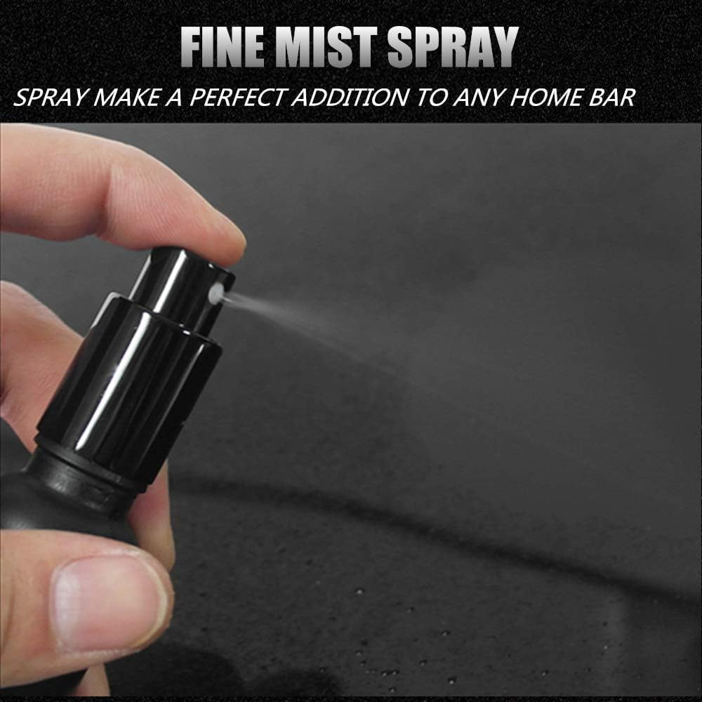 Absinthe Spritzer Cocktail Atomizer Cocktail Spray Bottle Vermouth Sprayer Martini Atomizer Bar Mister 2Pack 1.7Oz/50Ml with Funnel image number 3