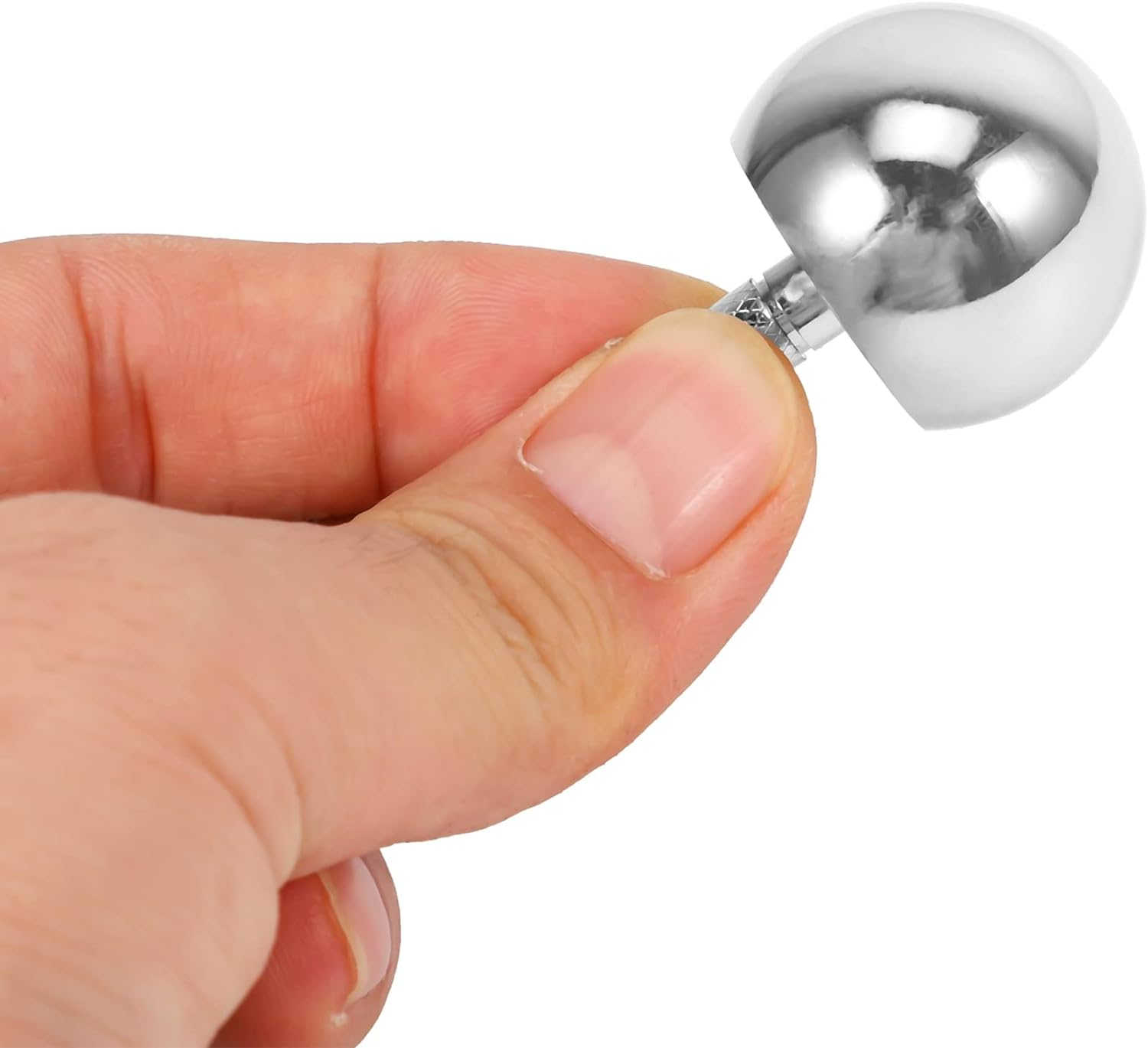 Gyorwst Tippe Top Metal Flip over Top Stainless Steel Top Amazing Toy, Silver image number 6