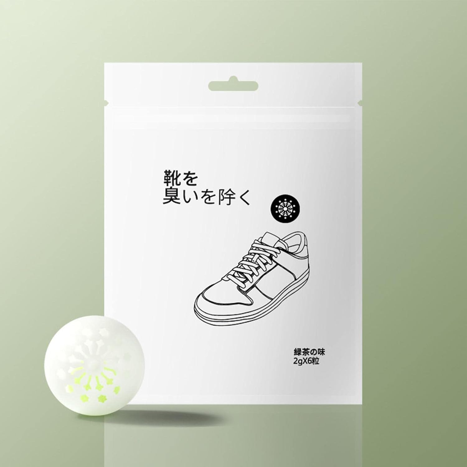 Deodorizer Balls - Shoe Fresheners - Shoe Deodorizer Balls 30 Pack - Air Freshener Sneaker Shoe Deodorizer Balls - Shoe Odour Eliminators for Shoes,Gym Bag,Drawers, for Men - Green Tea Scent image number 6