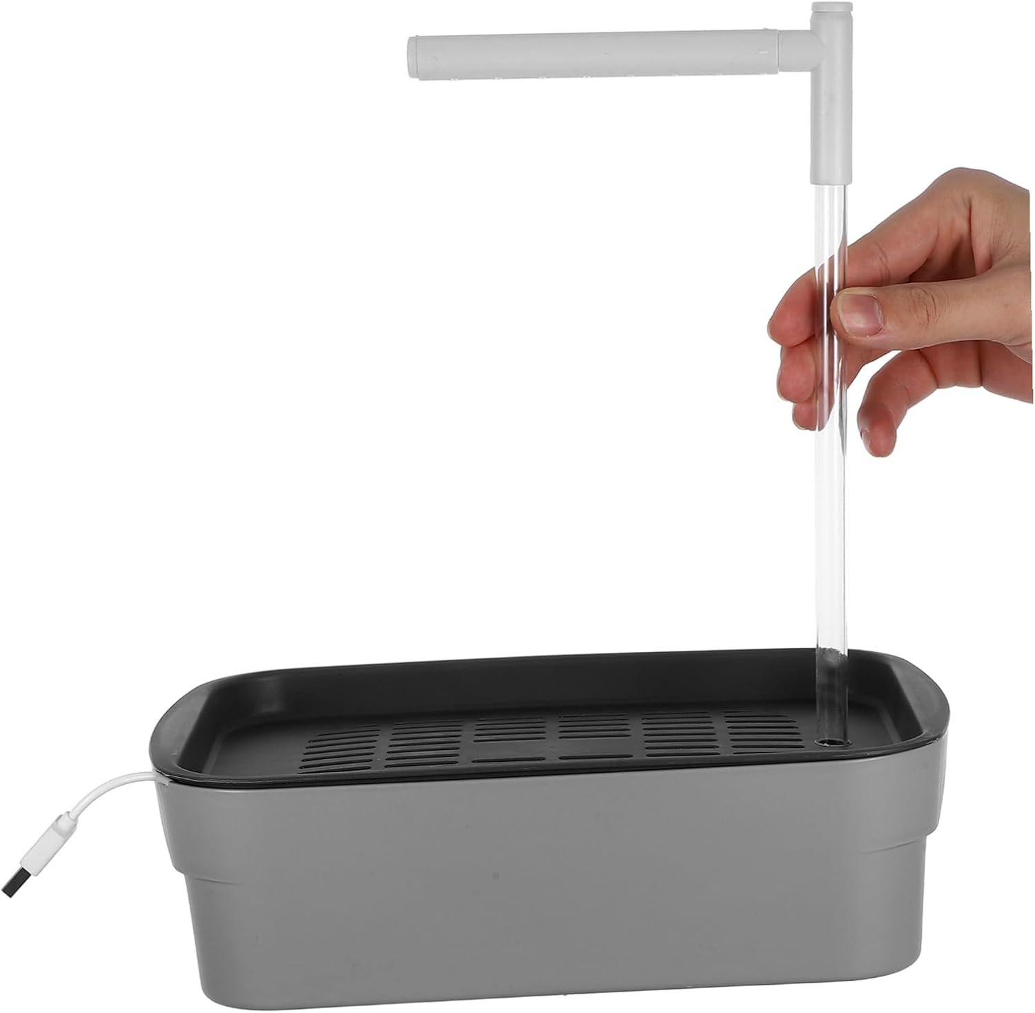 TEHAUX Parrot Bathtub Automatic Bird Bath with Water Circulating Shower Small Bird Shower Tub for Parakeet Bathing in Cage and Cockatiels image number 6