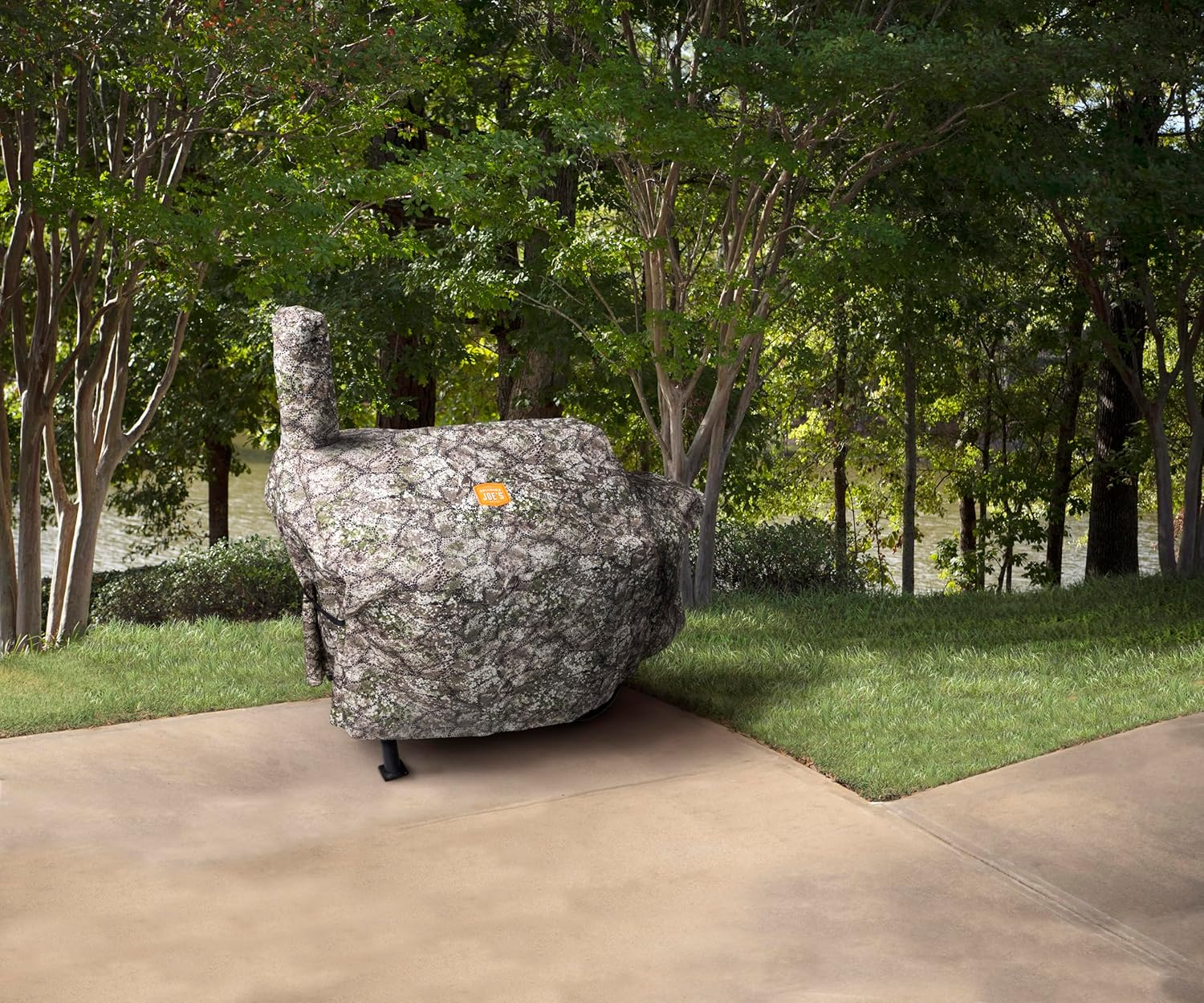 Oklahoma Joe'S 2339183P04 Highland Offset Smoker Badlands Cover, Camo image number 4