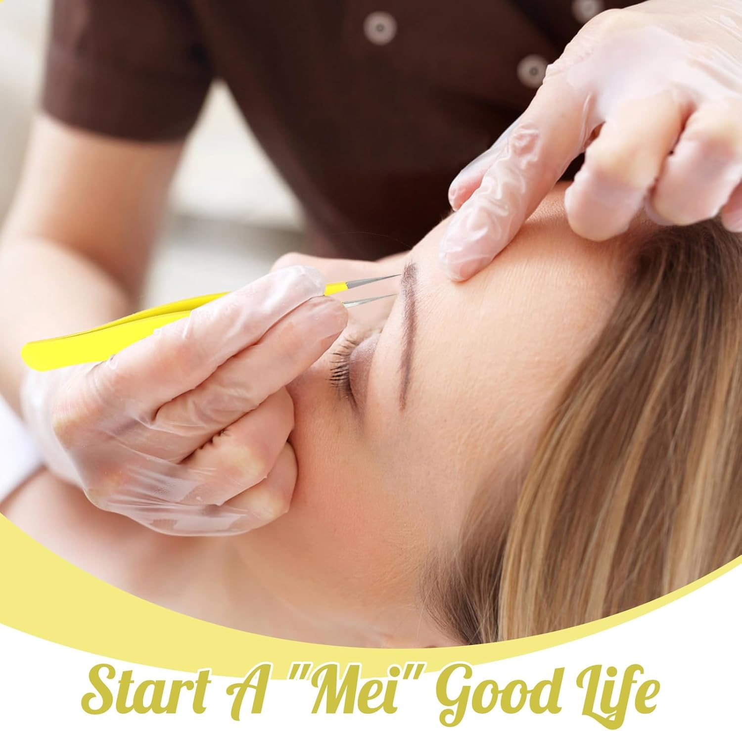 Precision Fine Point Tweezers Set for Men and Women - for Splinter, Tick, and Ingrown Hair Removal - Surgical Grade Stainless Steel image number 2