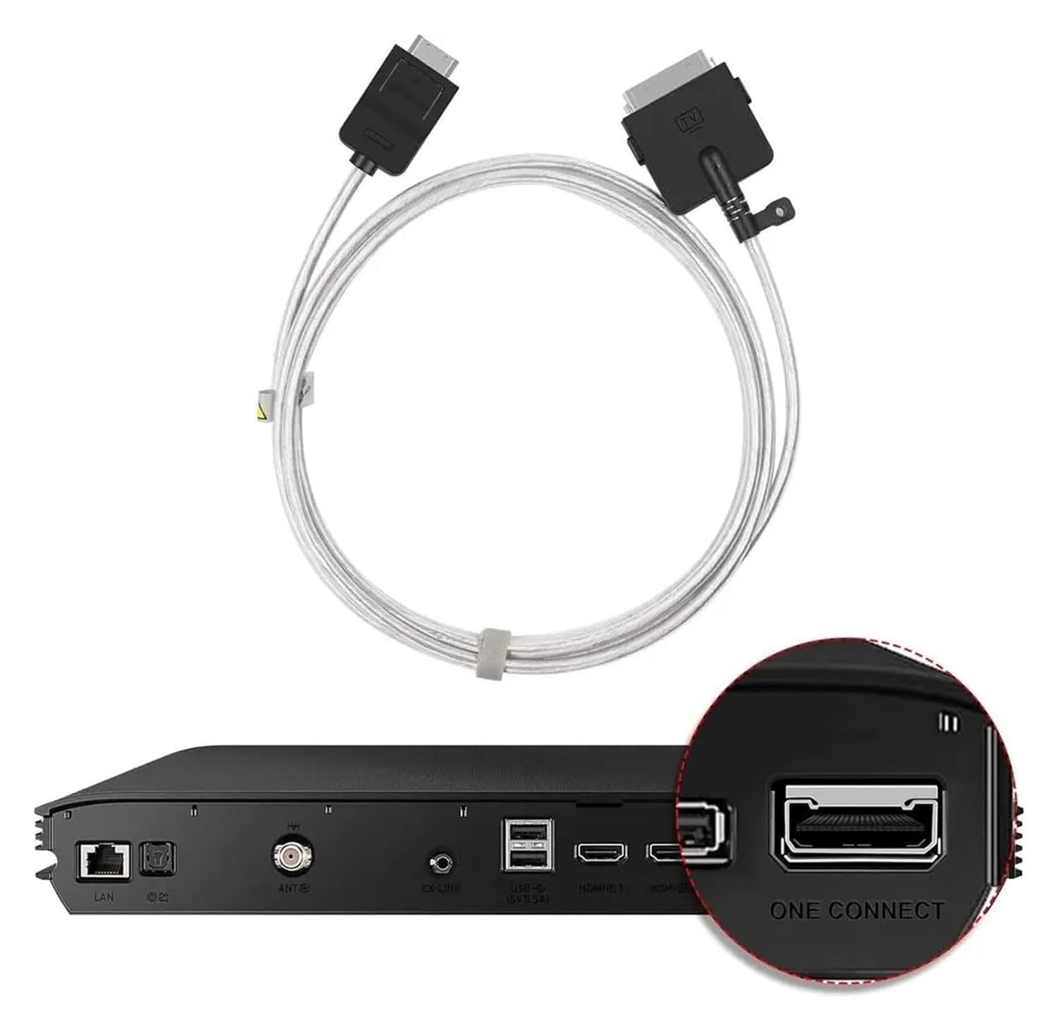 2.5M BN39-02688A Replacement BN39-02688B One Connect Cable Accessories，For QN55QN700AF QN65QN800AF QN65QN900AF QN75QN700AF QN85QN900AF TV image number 6