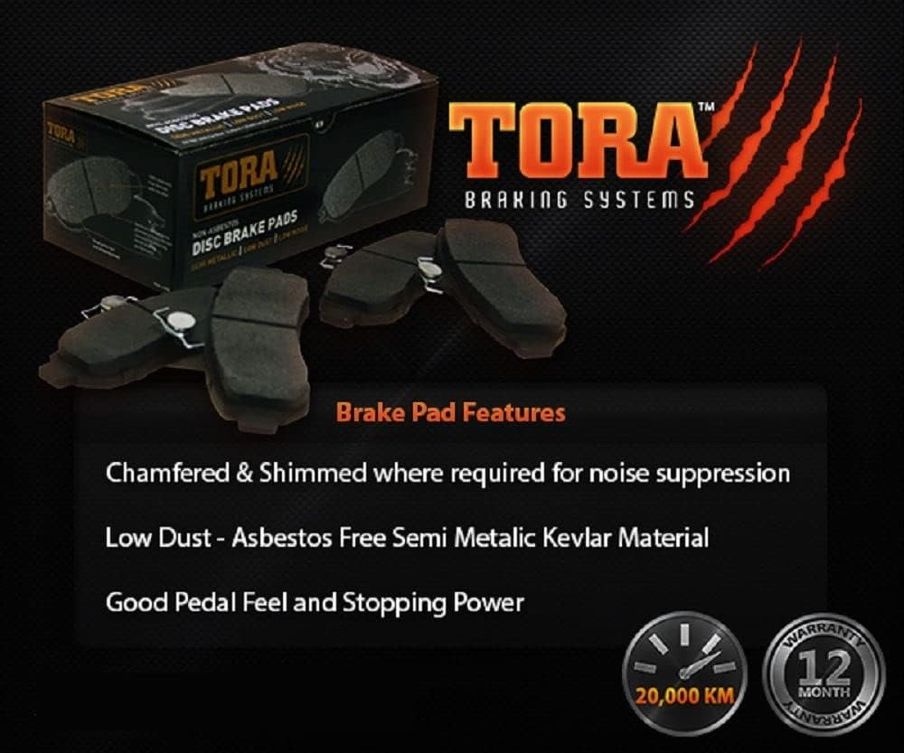 2 X Front Disc Rotor + Brake Pads for Great Wall V200 V240 X240 K2 CC RWD 4X4 - Set 2009 2010 2011 2012 2013 2014 2015 2016 2017