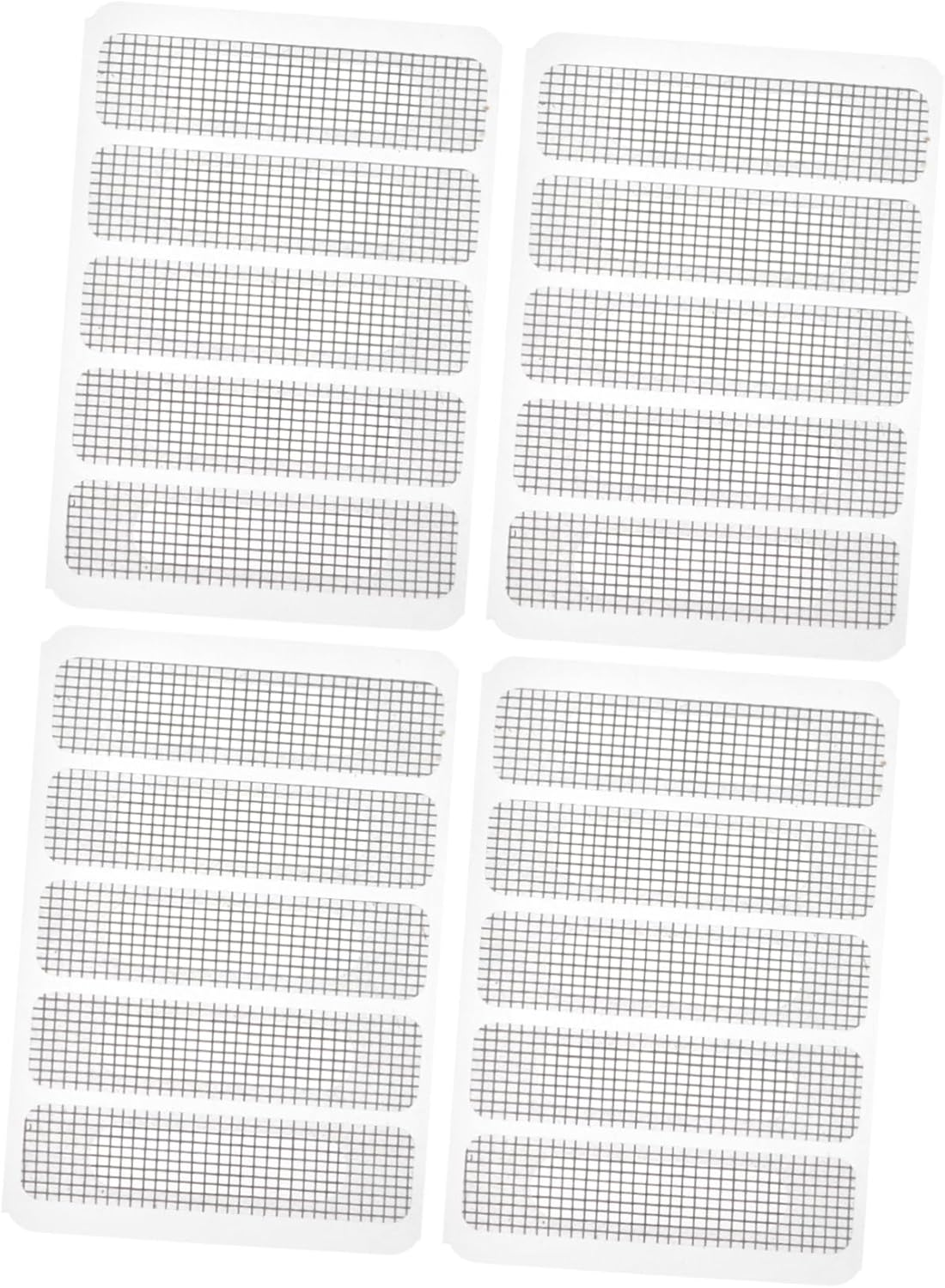 DOITOOL 20Pcs Screen Window Repair Tape Strong Adhesive Mesh for Window and Door Prevention Patch Repair Tool image number 1