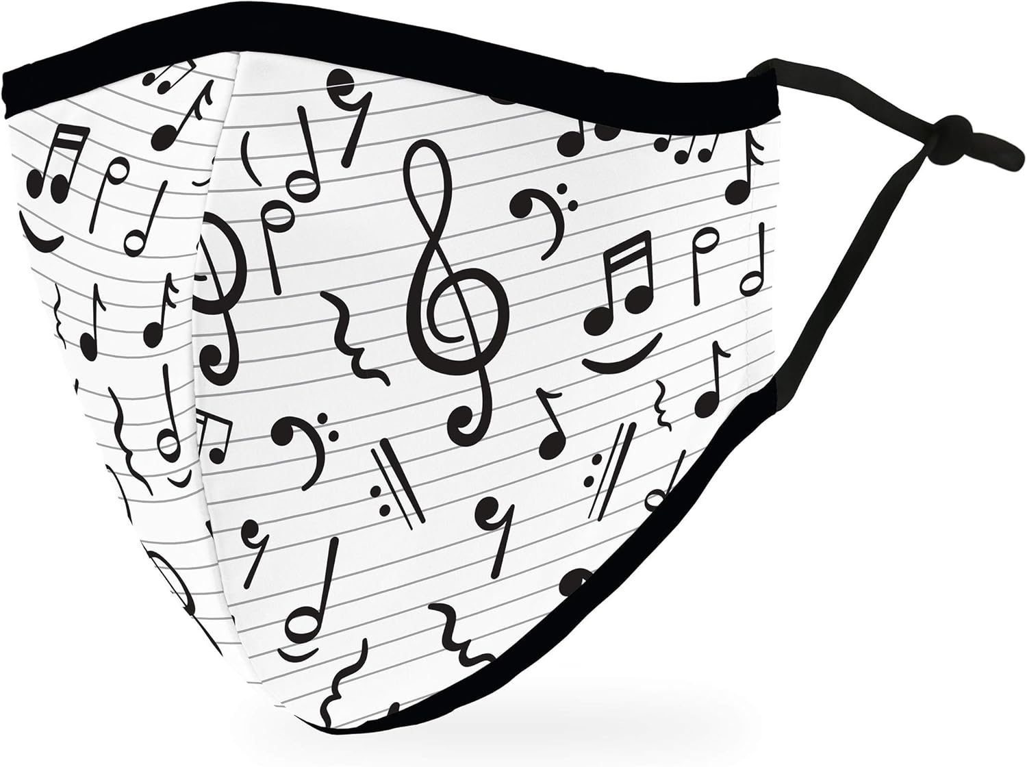 Weddingstar Washable Cloth Face Mask Reusable and Adjustable Protective Fabric Face Cover W/Dust Filter Pocket - Navy Plaid