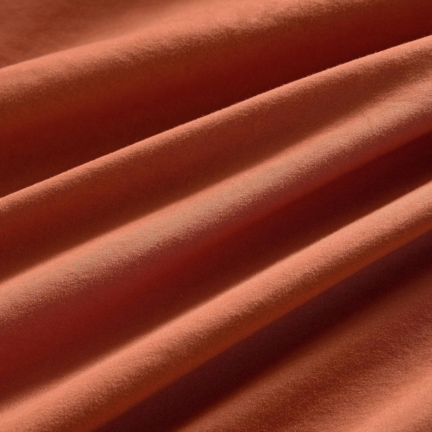 Twin Pack Vintage Washed Microfibre European Pillowcase (Terracotta, 65Cm X 65Cm) - Butter image number 3