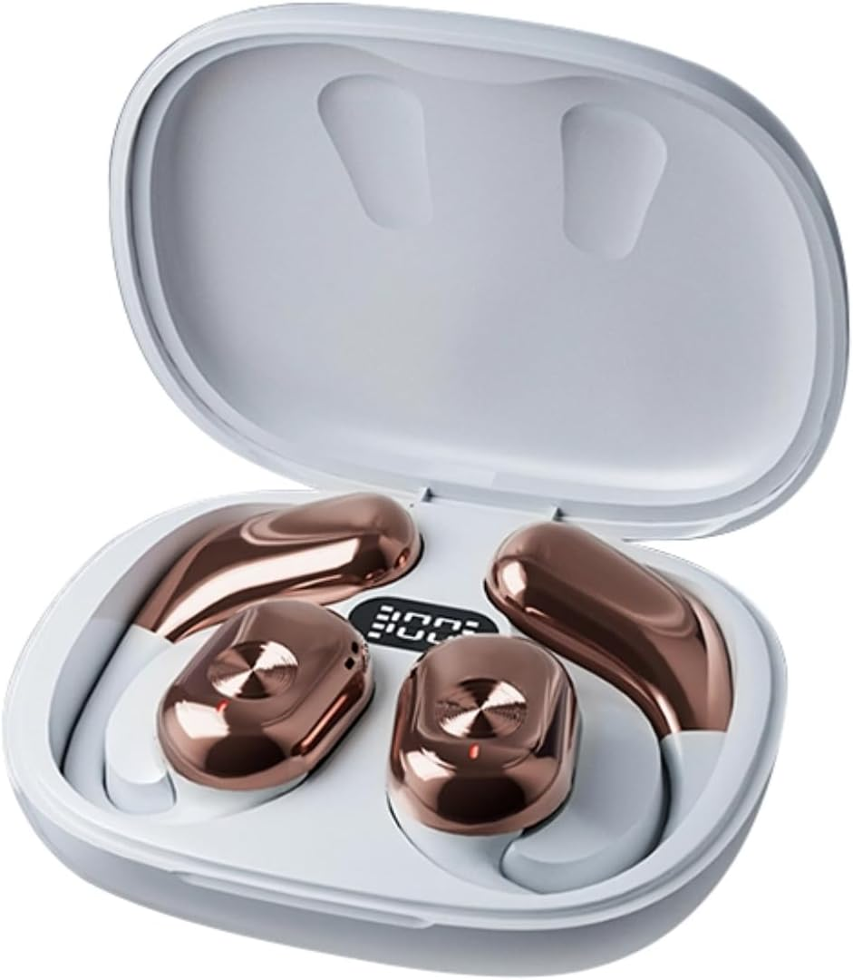 Language Translator Earbuds, Two Way Real Time Translation in 144 Languages, HD Clear Calls, Translation Earphones with APP for Travel Business Learning (White Gold) image number 5