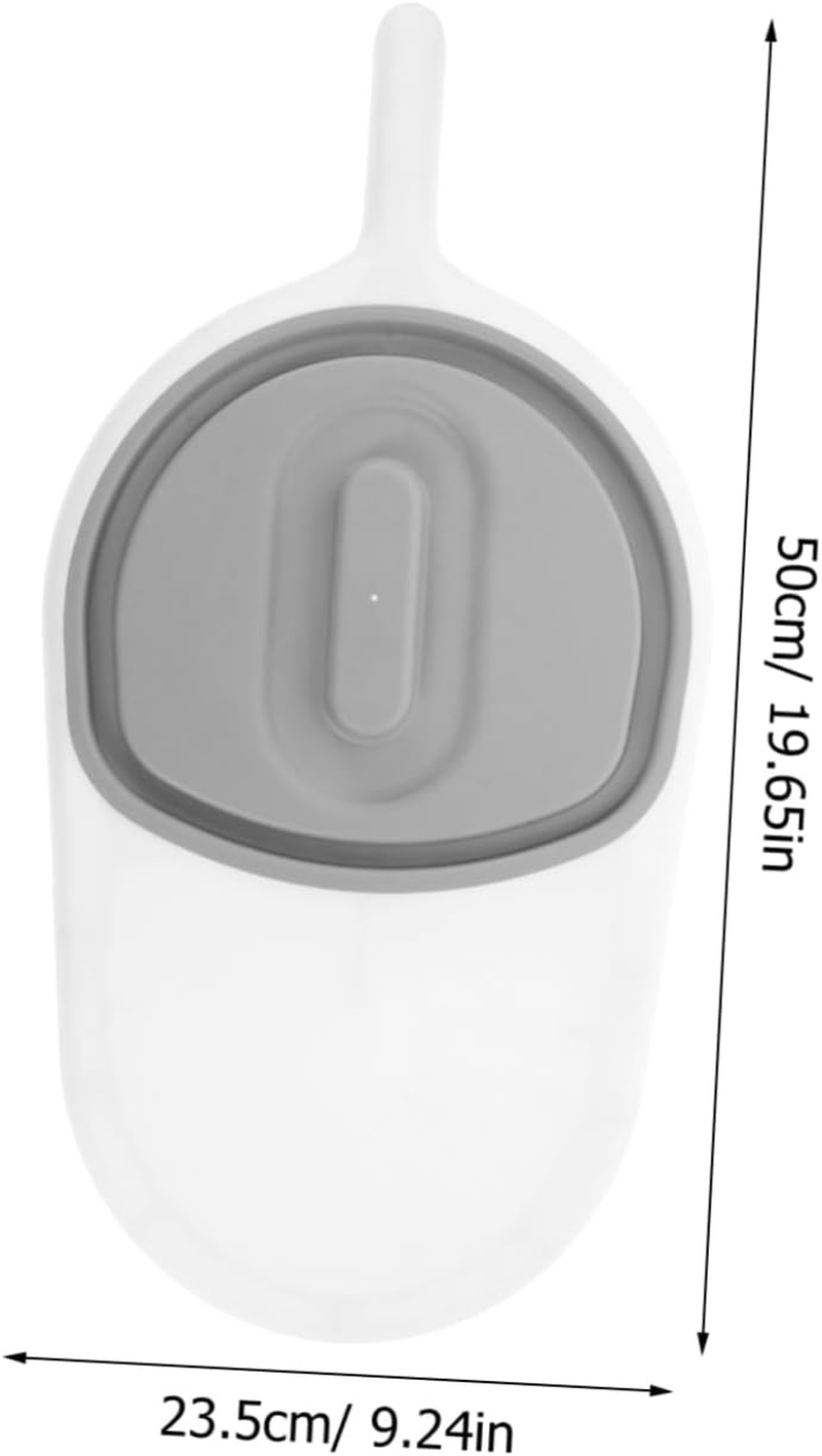 Generic Elder Care Toilet Bowl Potty Portable Toilet Convenient Urinal Pot with Handle Bed Pans Elderly Men Bedpans for Elderly Bed Pan Women Portable Plastic image number 3