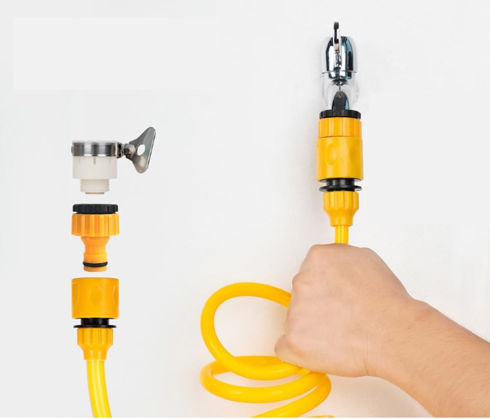 20M Garden Hose, Expandable Garden Hose, 10 Function Nozzle, Lightweight Hose, Leak Proof, anti Twist, 3/4 Inch Solid Connectors, Multi-Purpose Hose image number 4