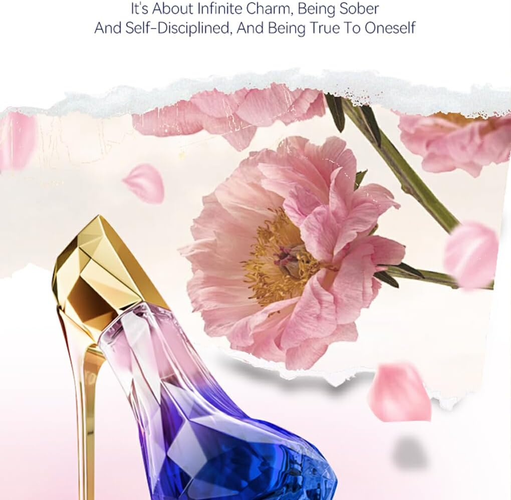 WUISOLQP Noble High Heel Styling Perfume Charming and Luxurious Fragrance for Elegance Classic Feminine Fragrance Experience image number 4