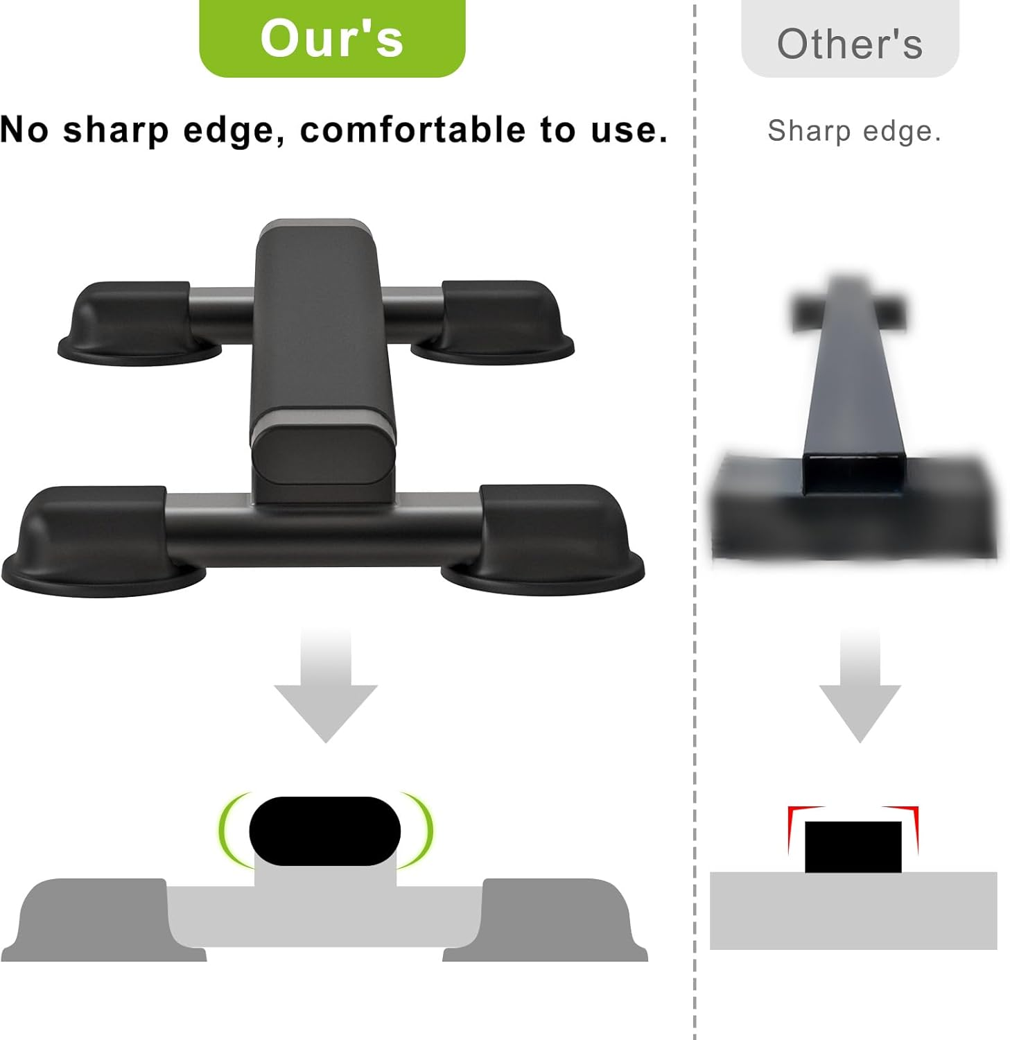 Kipika Versatile Calf Lift Bar, Heavy Duty Steel Calf Lifting Machine for Home Gym, Non-Slip Design, Perfect for Calf Lifts, Squats, Foot Stretches and Dipping Exercises, Supports image number 3