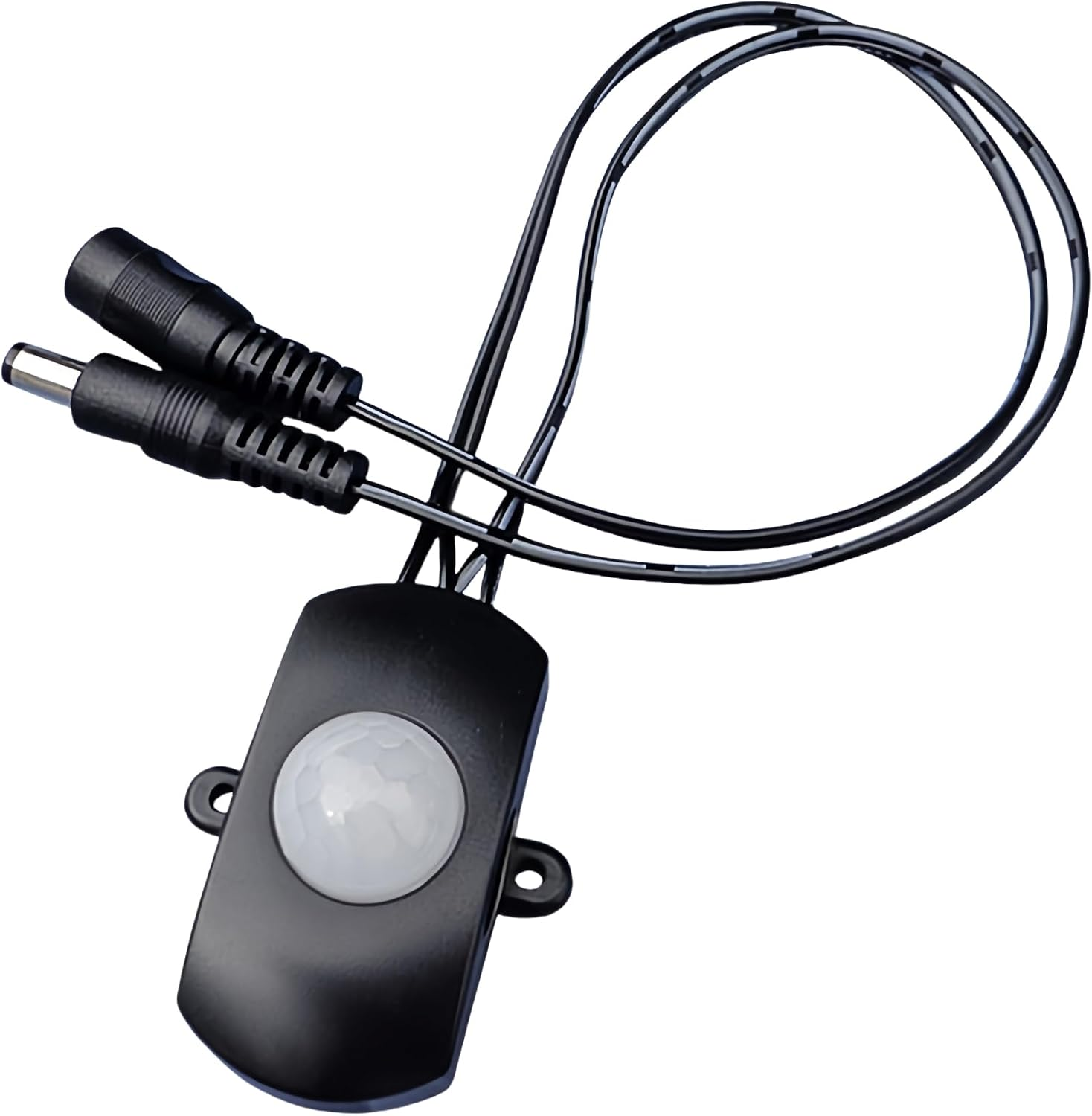 Clearhill 2Packs 5V Motion Sensor Switch with USB Male and Female Connector(White),Automatic Sensor Switch for Indoor DIY LED Lighting,Such as Kitchen,Such as Kitchen,Cloakroom,Etc.