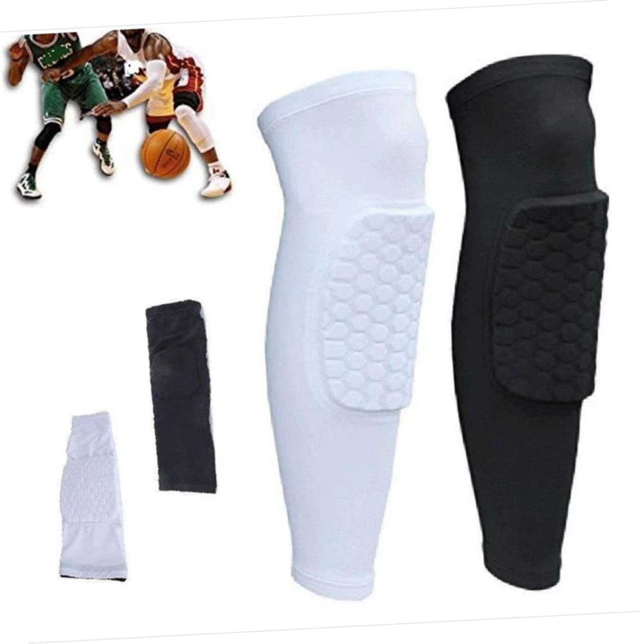 Knee Pads Knee Sleeve Support Knee Brace for Running Men Women Workout Sports Volleyball Football Knee Brace for Sports Athletic Supporters for Men Mens Knee Brace Knee Protector image number 2