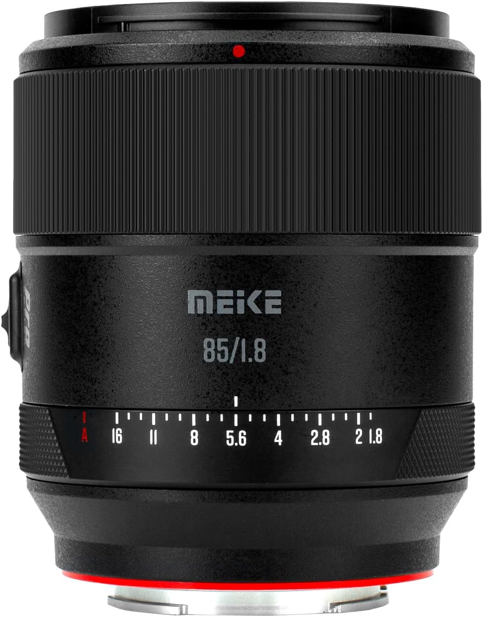 Meike 85Mm F1.8 Pro Auto Focus Medium Telephoto STM Stepping Motor Full Frame High Resolution 8K Prime Portrait Lens Compatible with Sony E Mount Cameras A7 A7R A7IV A7R IV A7III A7SIII A9 A7C A7CII image number 1