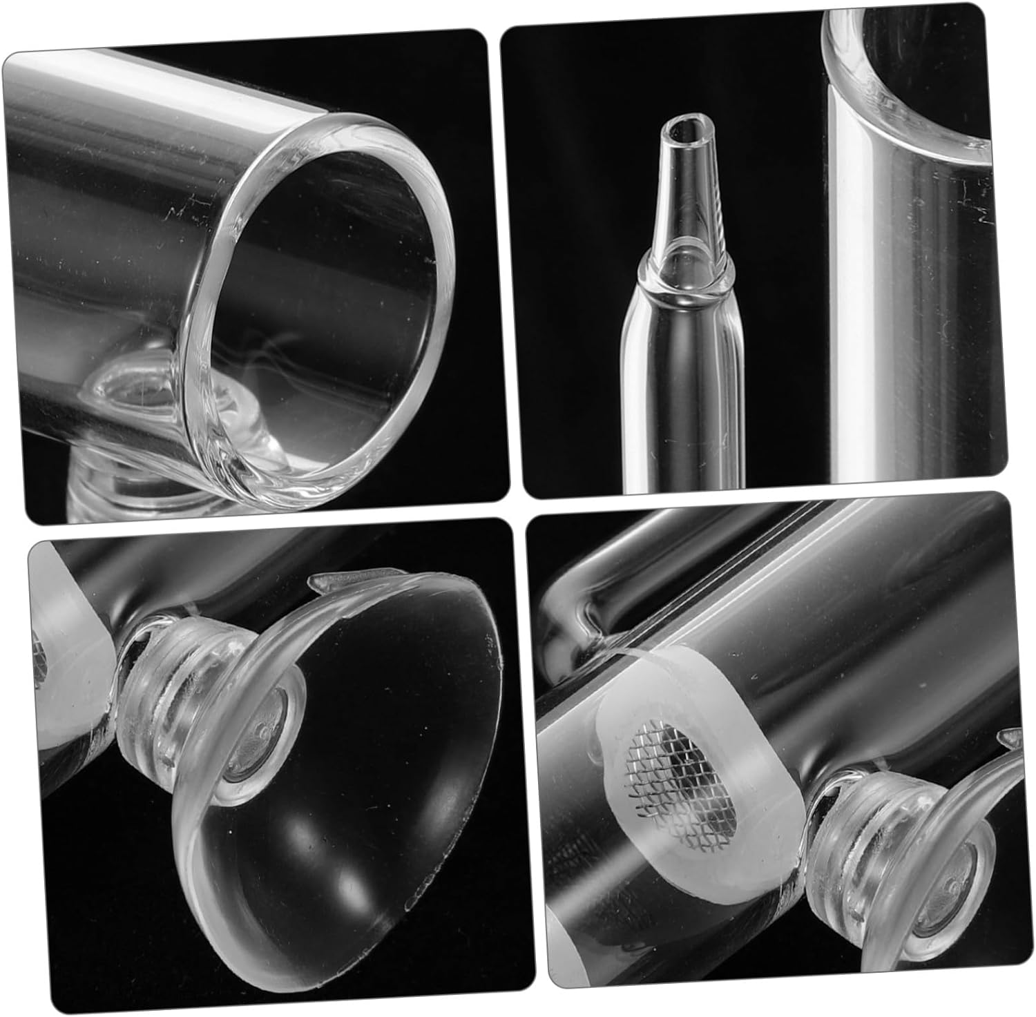 VANZACK Glass Aquarium Breeding Tube Shrimp Hatchery Kit with Filtration System Brine Shrimp Incubator for Fish Isolation and Egg Rearing Suitable for Aquatic Pets and Aquarium Use image number 1