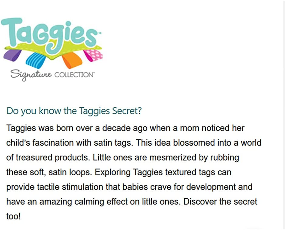 Taggies Crinkle Me Brother Puppy