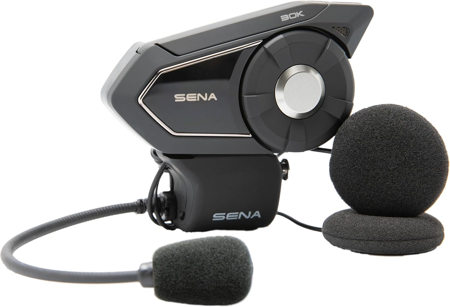 Sena 30K Bluetooth Headset for Motorcycles/Mesh Communication System with HD Speakers, Twin Pack image number 2