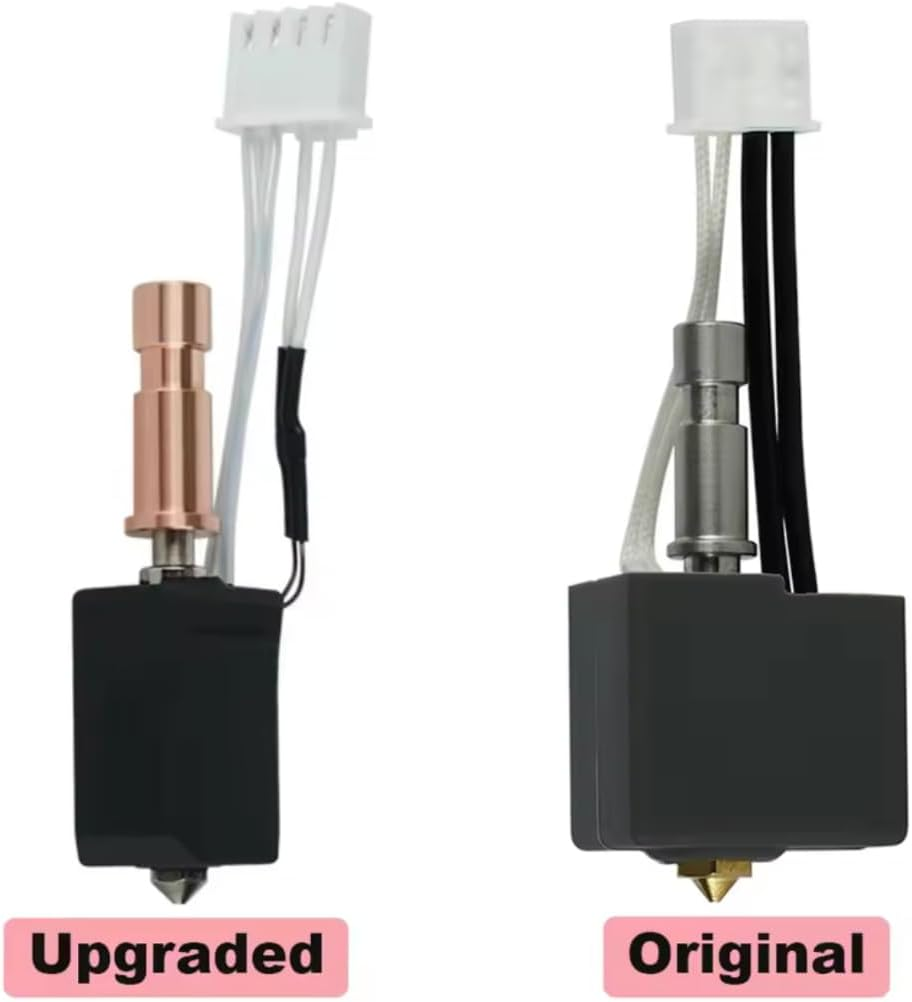 Kobra S1 Ceramic Hotend Upgrade for Anycubic Kobra S1/S1C 3D Printer, .4Mm Nozzle Replacement Hotend Assembly with Heater Block, Thermistor, Heat Break, Silicone Sock &ndash; 3D Printer Accessories & Parts image number 3