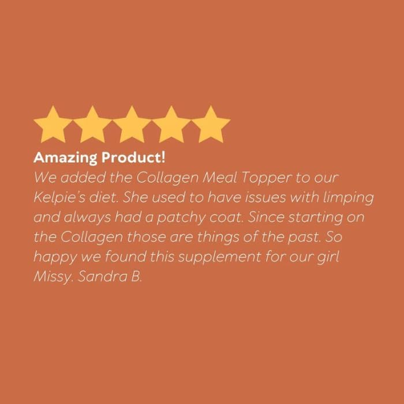 SUPAW&trade; by Australian Pet Organics Certified Organic Collagen Powdered Dog Supplement 220G image number 2