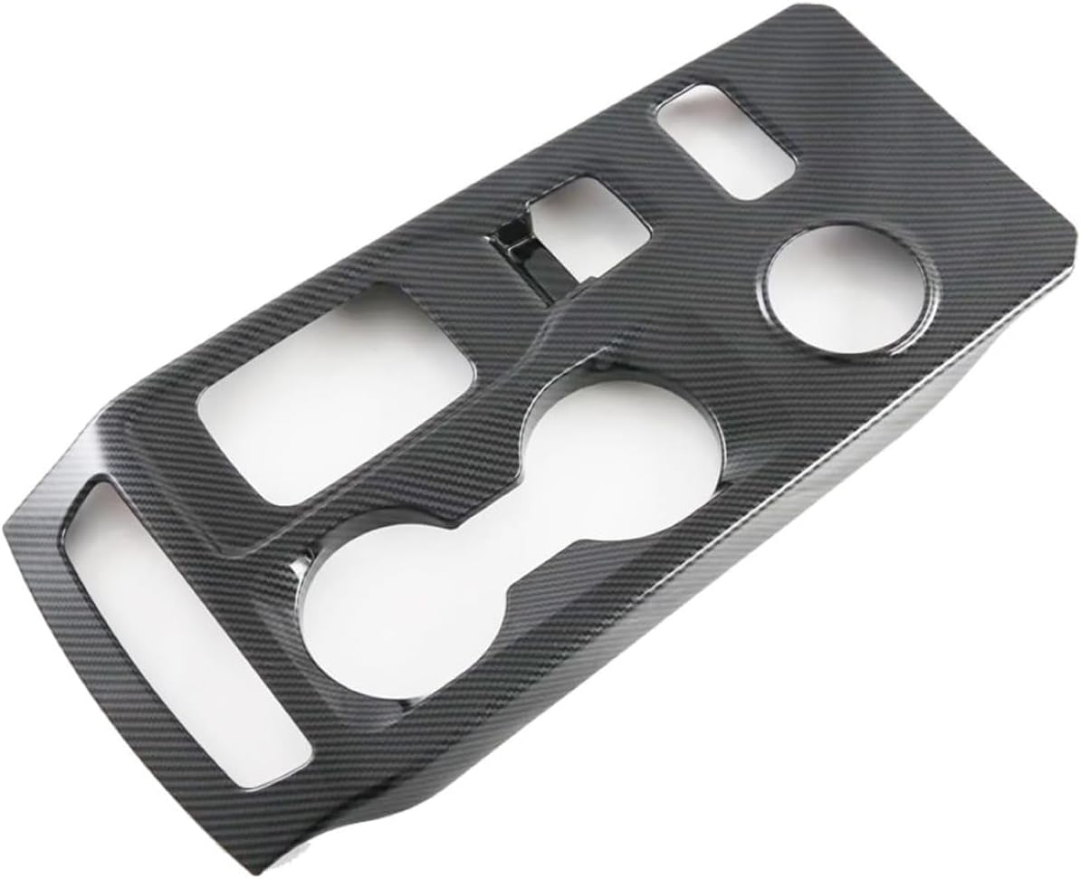 Direct Fit Carbon Fiber Center Console Cover for 2022-2024 Ford Ranger Raptor - Gear Shifter & Aux Button Protective Panel - No Drilling Required image number 5