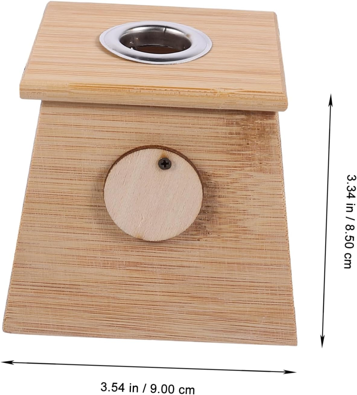 Anneome Bamboo Moxibustion Box Thickened Single-Hole Moxa Therapy Device Household Temperature-Controlled Heat Insulation Tool for Home Moxibustion image number 6