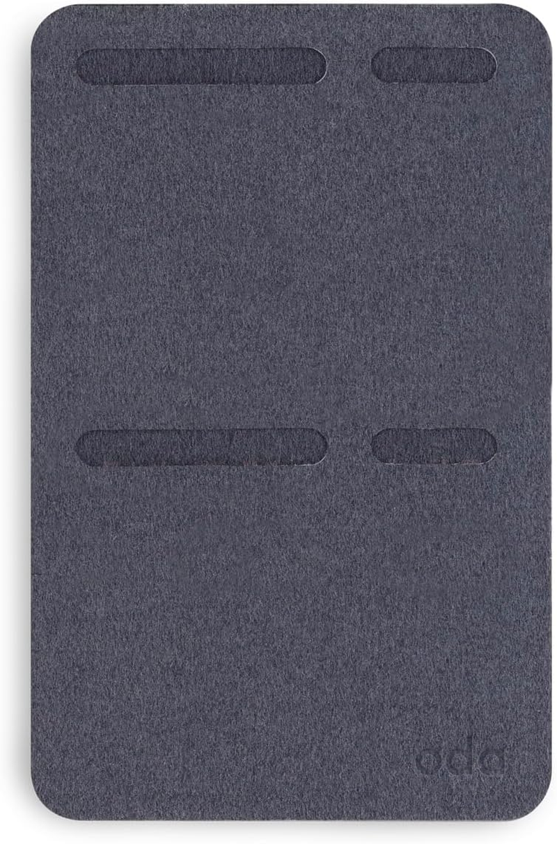 ODA - Super Slim SD & Microsd Card Holder - Fits in a Wallet - Microfiber - 1Mm Thin (Orange, 8 Microsd)